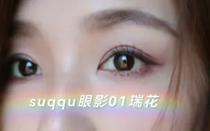 Download Video: suqqu新版眼影01瑞花灰色眼影怎么画不显脏 教你画瑞花