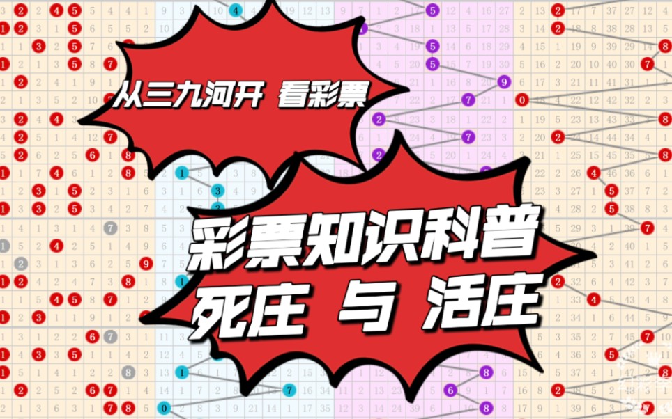 从三九河开,北方下雨,看彩票,彩票知识科普,死庄与活庄哔哩哔哩bilibili