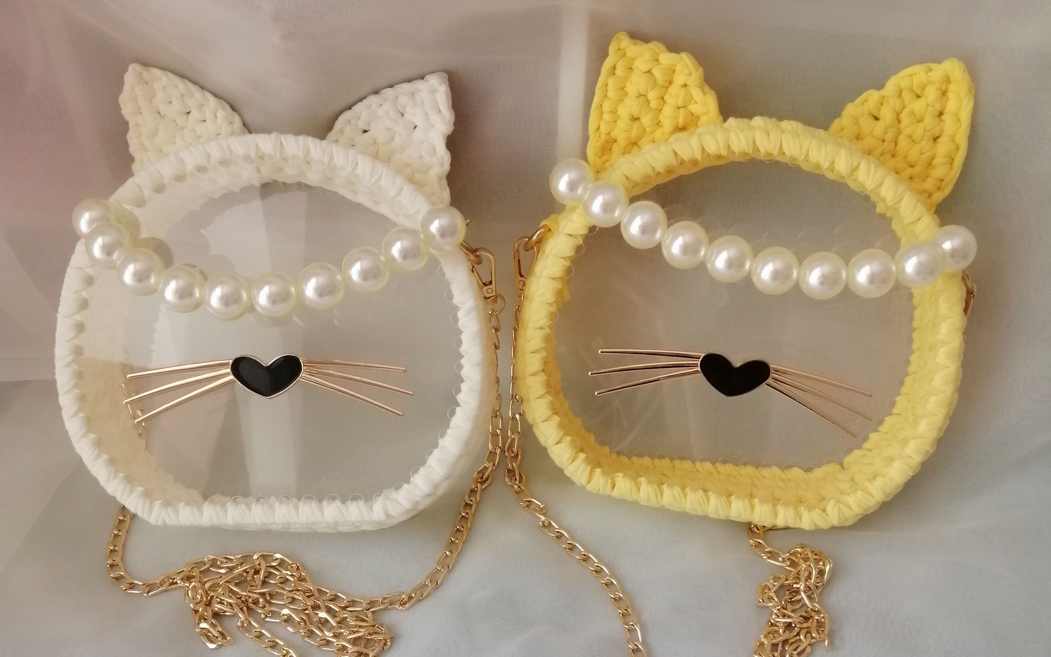 萌妈毛线diy猫咪亚克力包教程_哔哩哔哩 (゜-゜)つロ 干杯~-bilibili