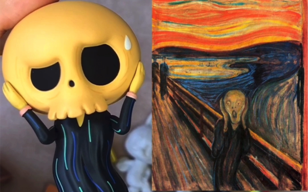 泡泡玛特世界名画盲盒超有趣的labubu精灵艺术家系列