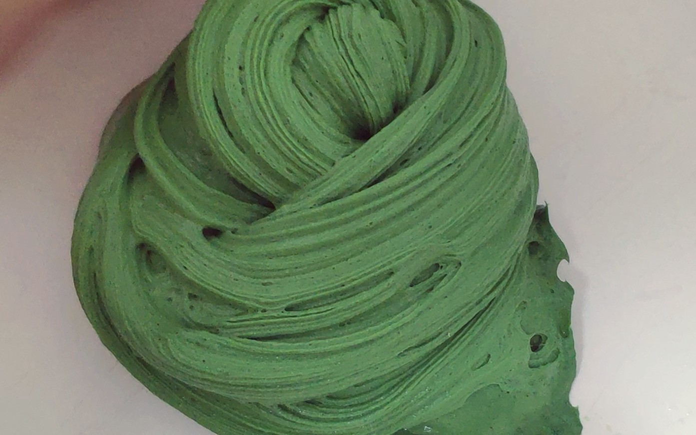 【自制slime】抹茶黄油起泡胶