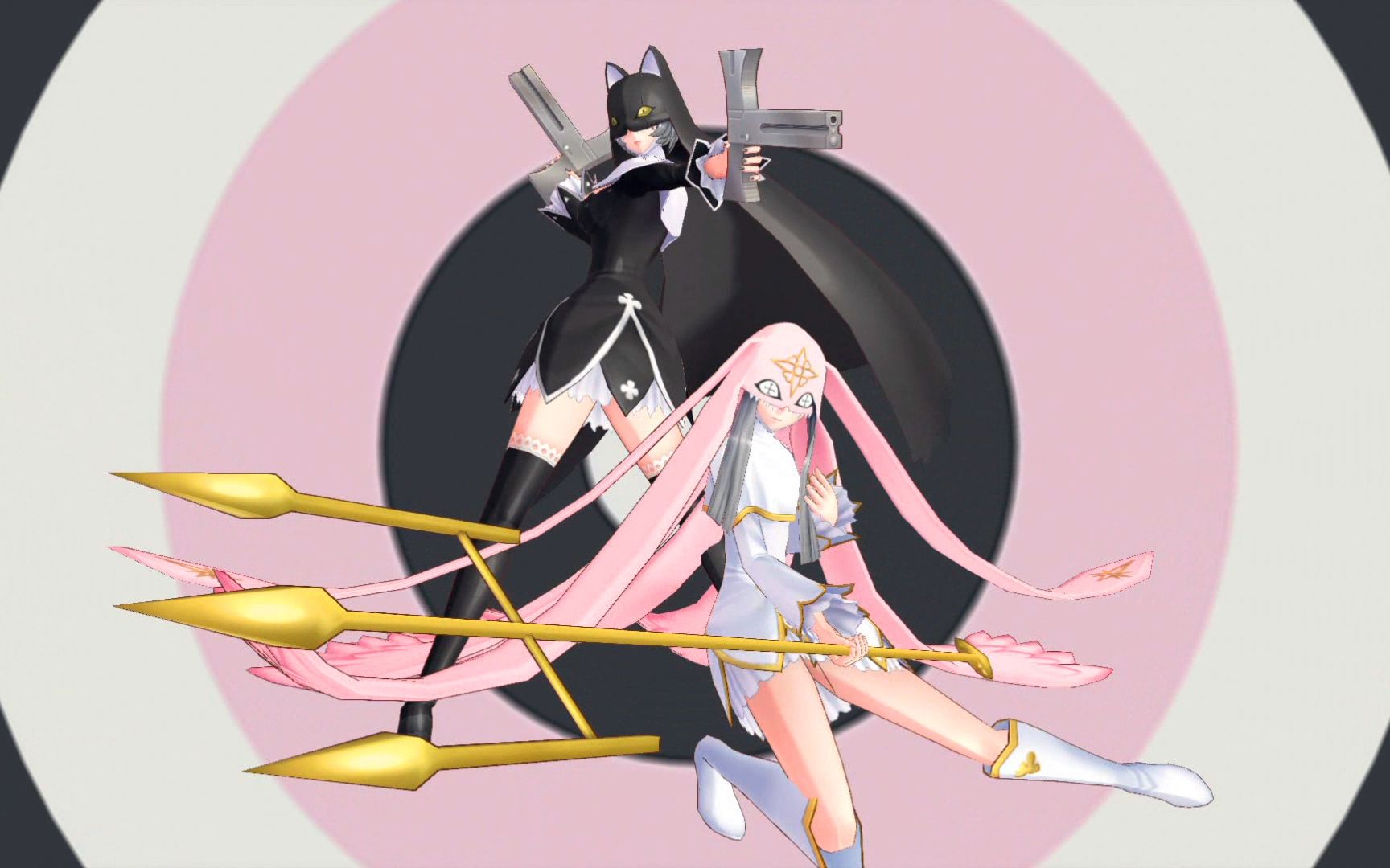 【z小驴】数码宝贝 骇客追忆~第19期黑白修女兽!好漂亮!