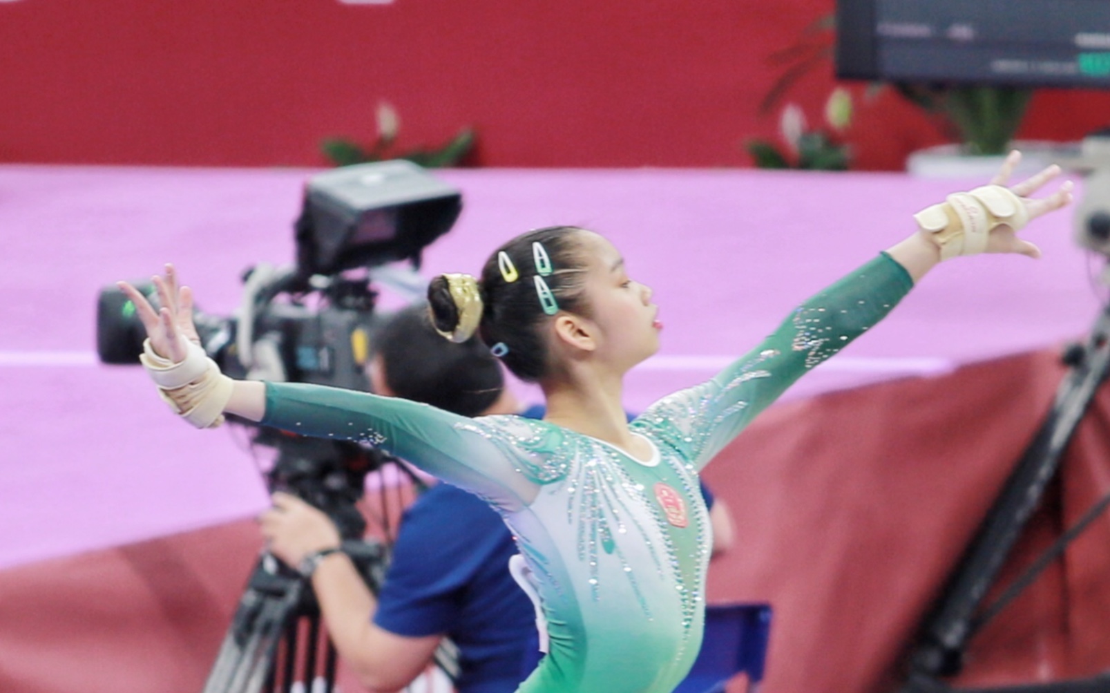 【竞技体操|会跳舞的艺术小蕊】罗蕊21全国体操锦标赛女子全能决赛