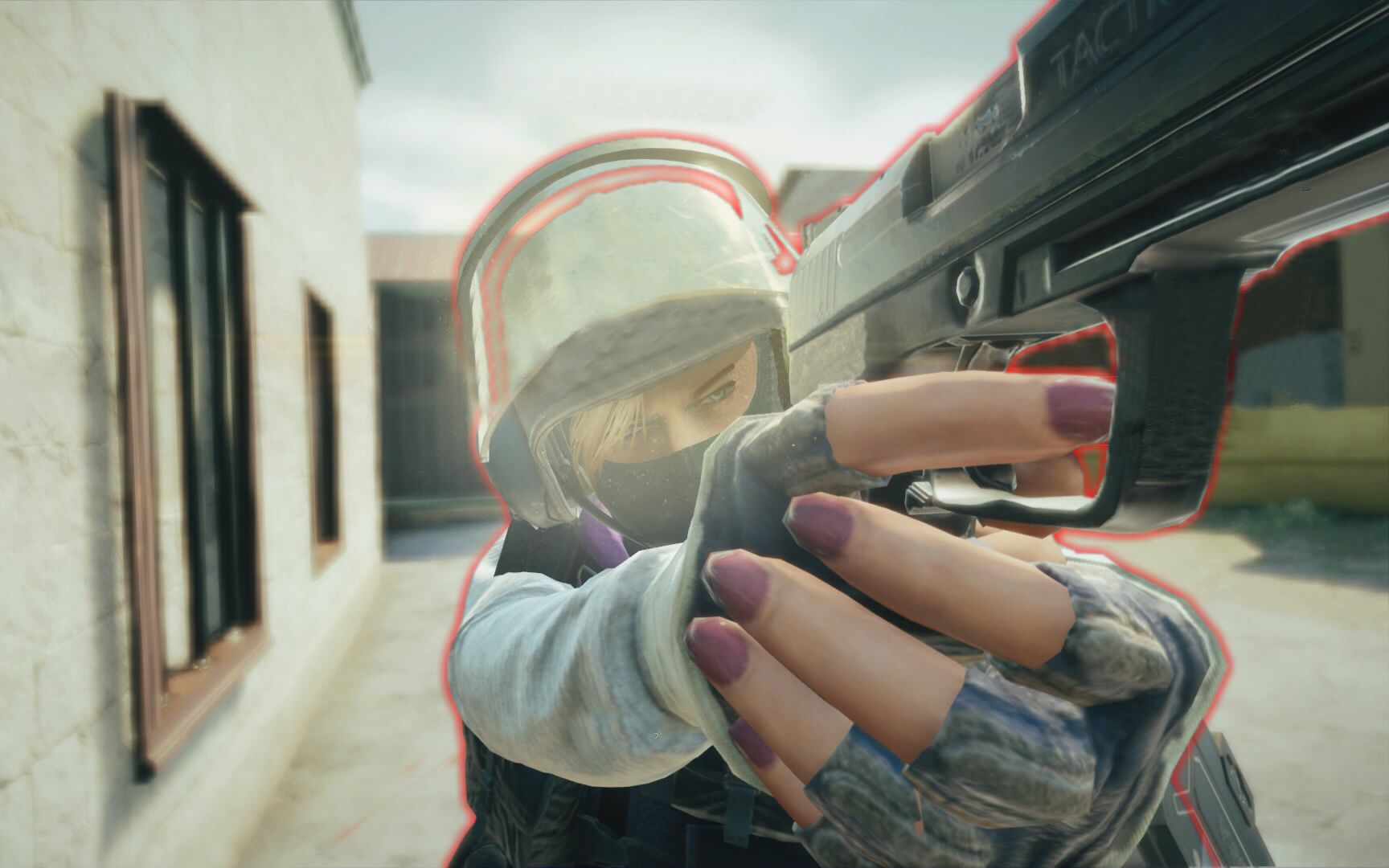 彩虹六号:瞧不起大盾?