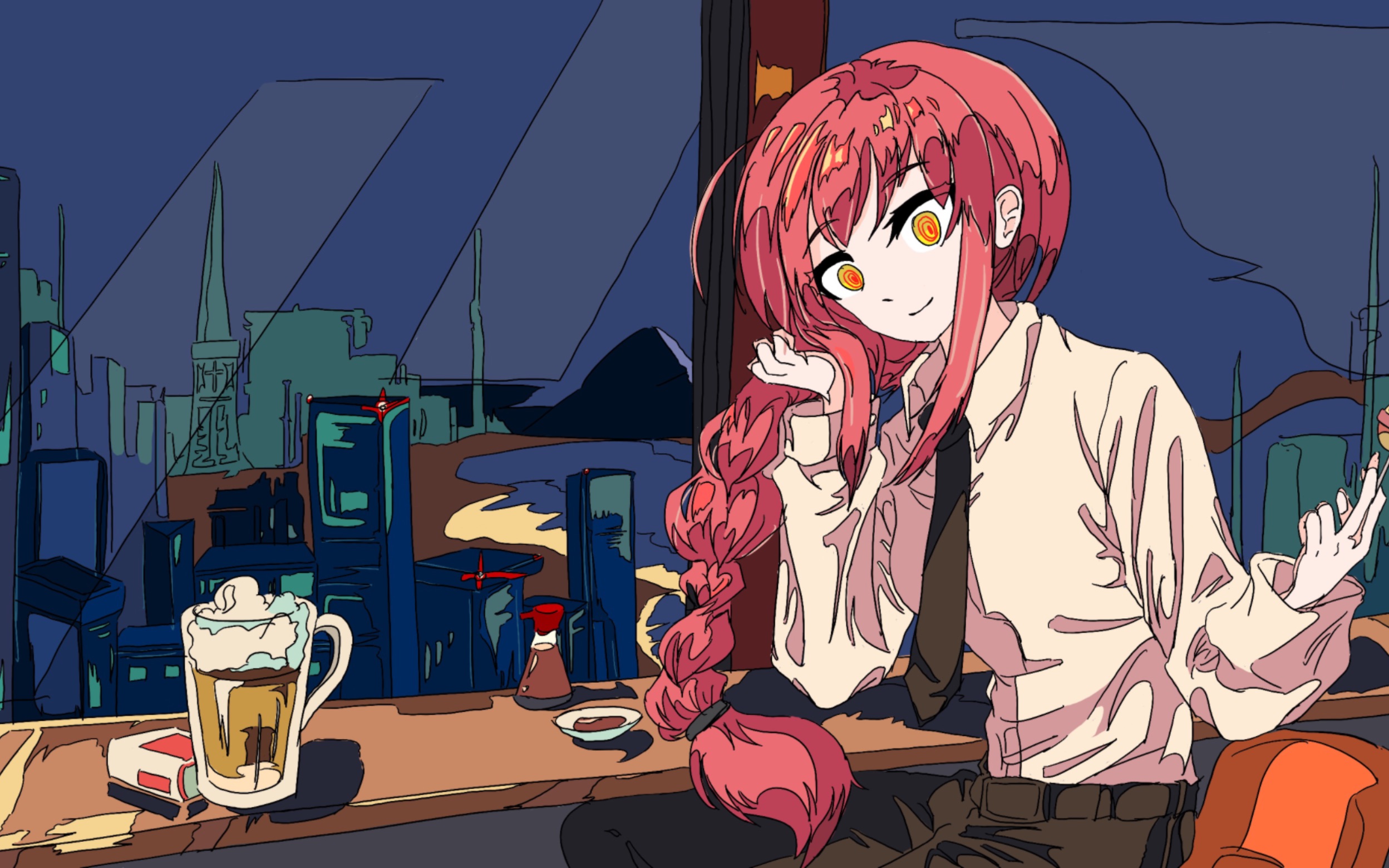 【临摹】电次竟是我自己(我要当玛奇玛的__)