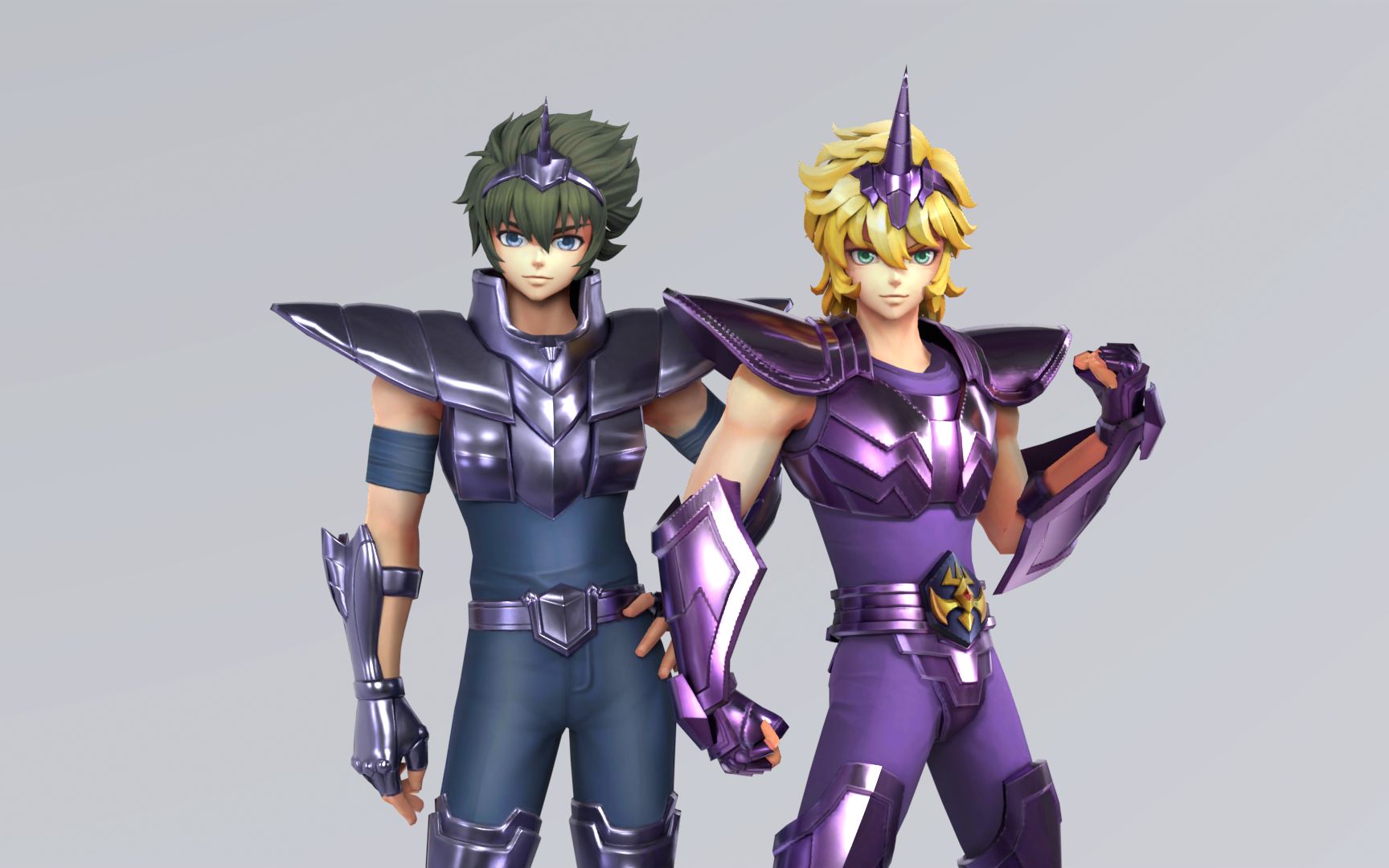 【圣斗士星矢手游】独角兽座 耶人/邪武 高清动态展示