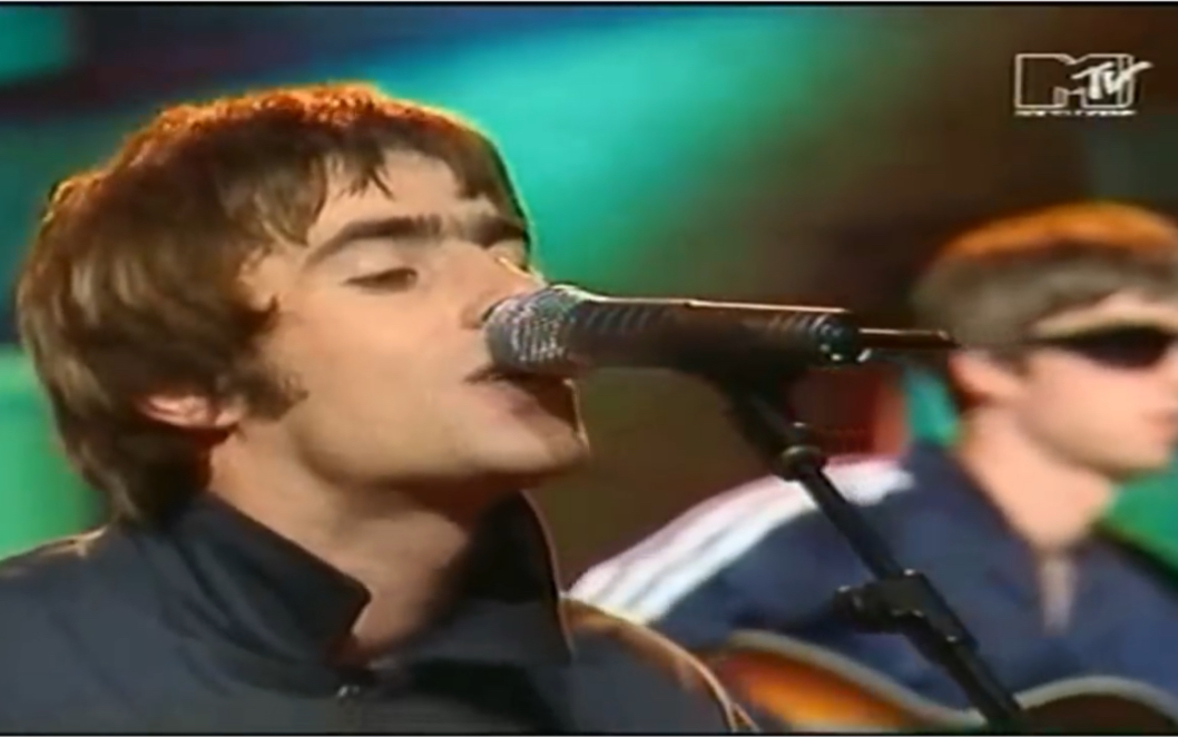 [图]绿洲乐队Oasis -Live Forever 英伦摇滚｜ MTV ｜现场版｜LIVE ｜经典｜摇滚乐｜超时空音乐｜歌单｜单曲循环｜听歌｜英文歌