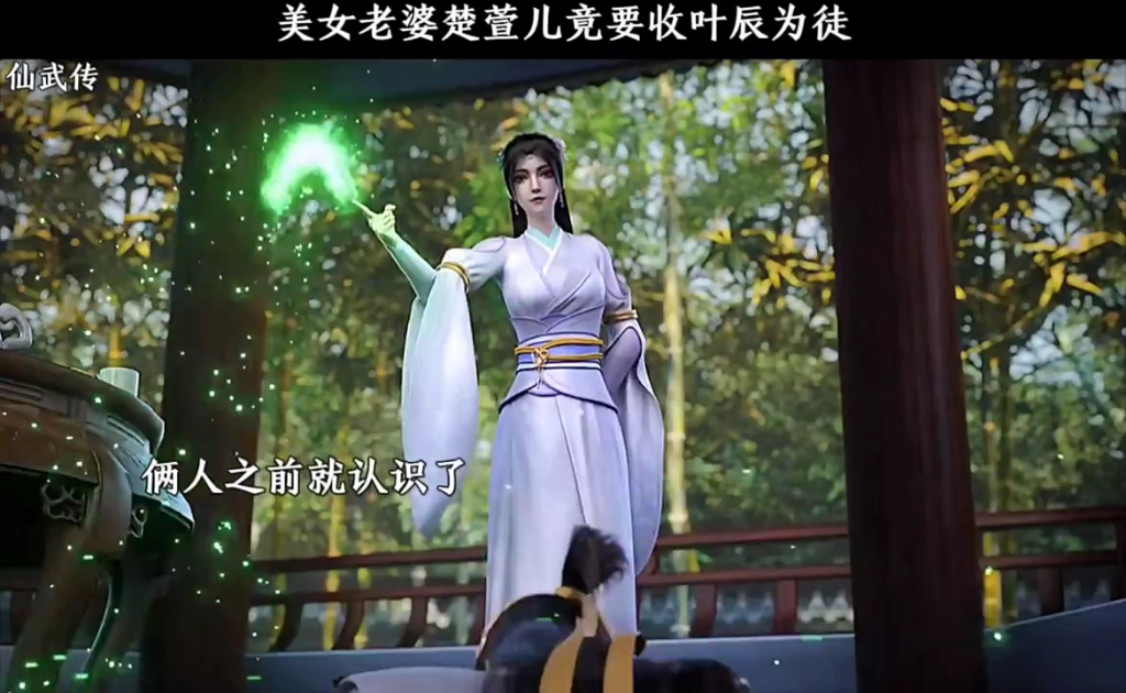 美女老婆楚萱儿竟要收叶辰为徒? "仙武传 "