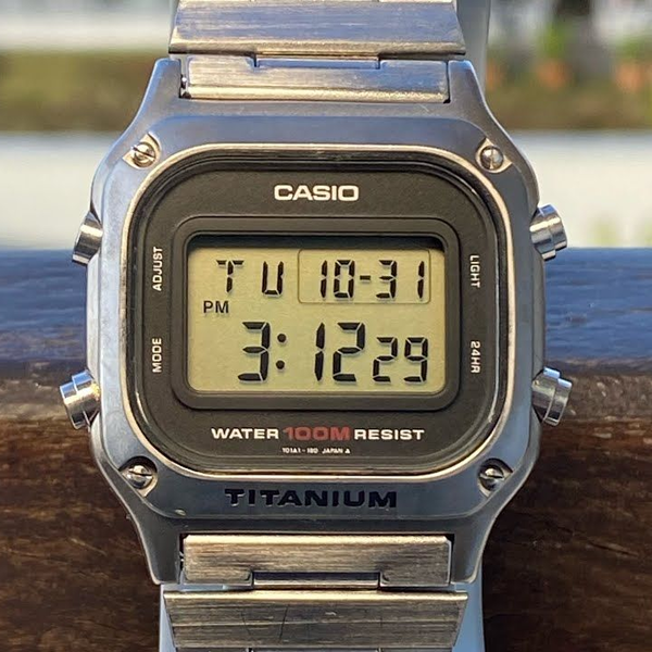 レア casio カシオ TW-7000 動作品 1779 ヴィンテージ Rare CASIO TW-7000 Vintage Digital Watch 1980s Working New