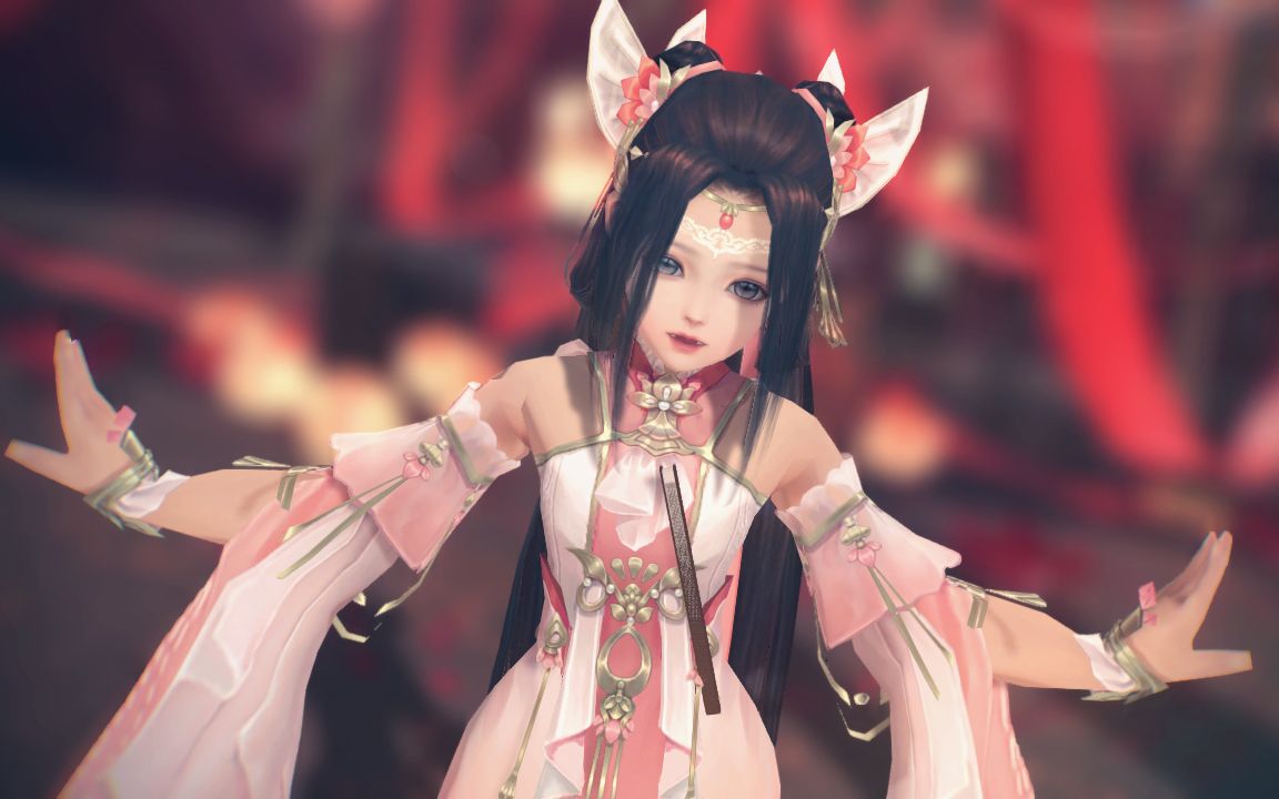 【剑网三mmd】雪河萝莉们的tokio·funka(缺军萝喵萝)