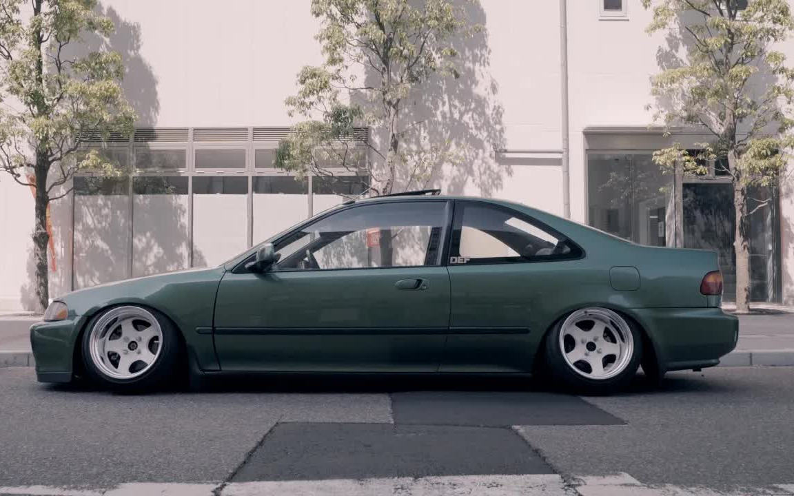 【jdm】staddict ej1 honda civic coupe ホンダ シビック クーペ 4k
