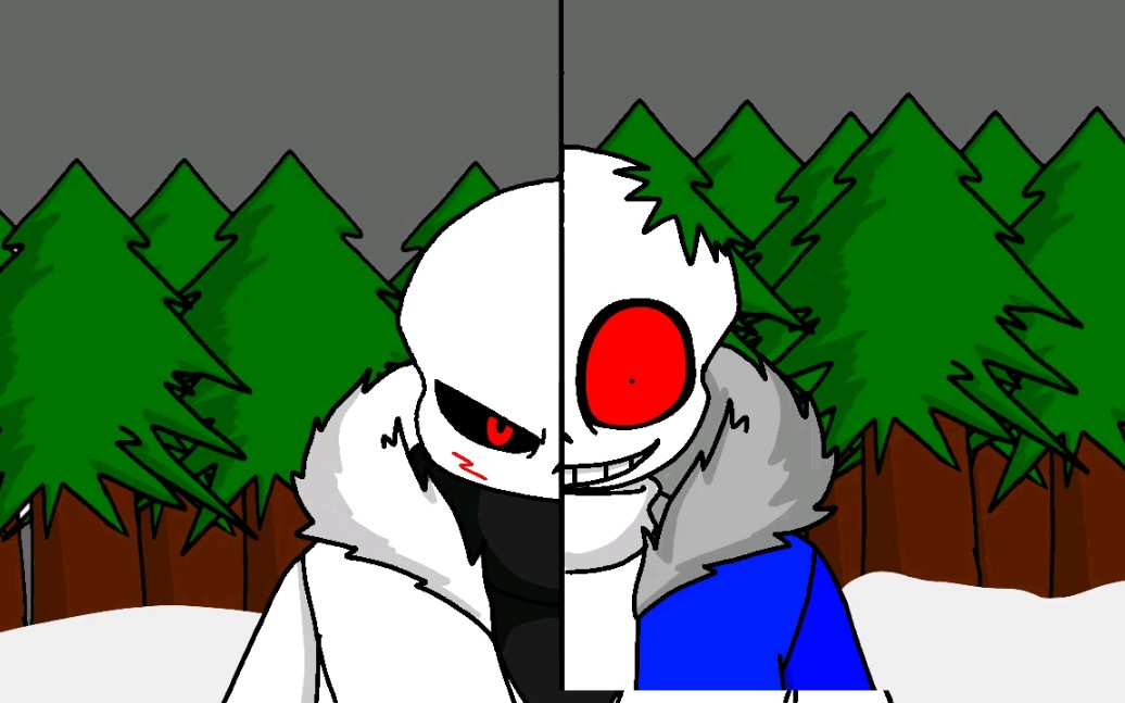 [图]Cross!Sans Vs Horror!Sans