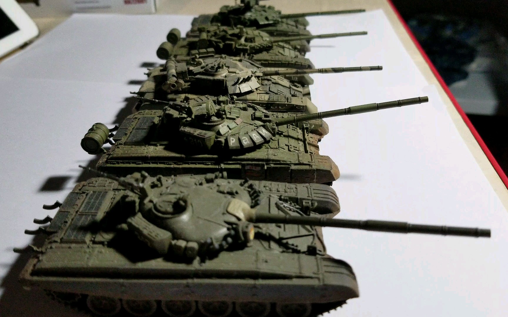 苏联坦克装甲集群t72t80t90