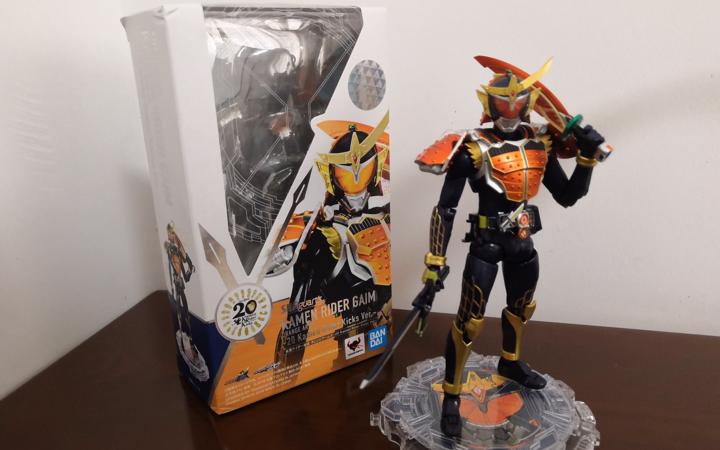 水果变成了武士?假面骑士铠武shf20周年版测评