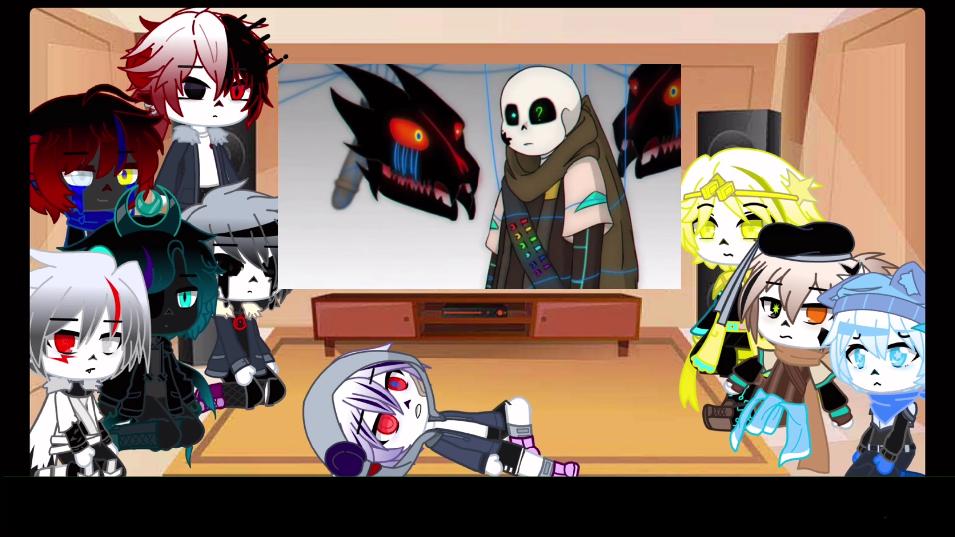 star sanses and bad guys react to ink memes || ft.undertale aus