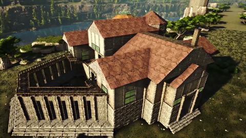 猹某 方舟生存进化必备建筑mod 一键建造世外桃源 哔哩哔哩