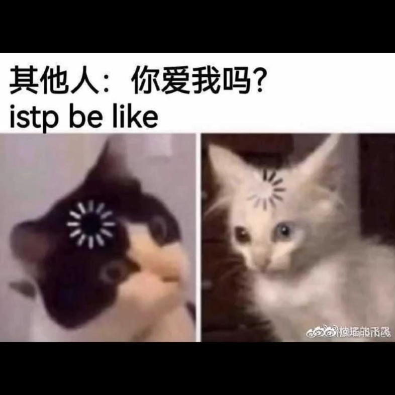 istp有自己的人生态度 人格分析字太多?看图就懂了!哔哩哔哩bilibili