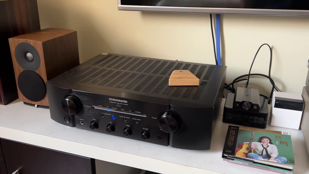 胆味浓郁的日本马兰士8006功放女声测试梅小琴不发烧hifi