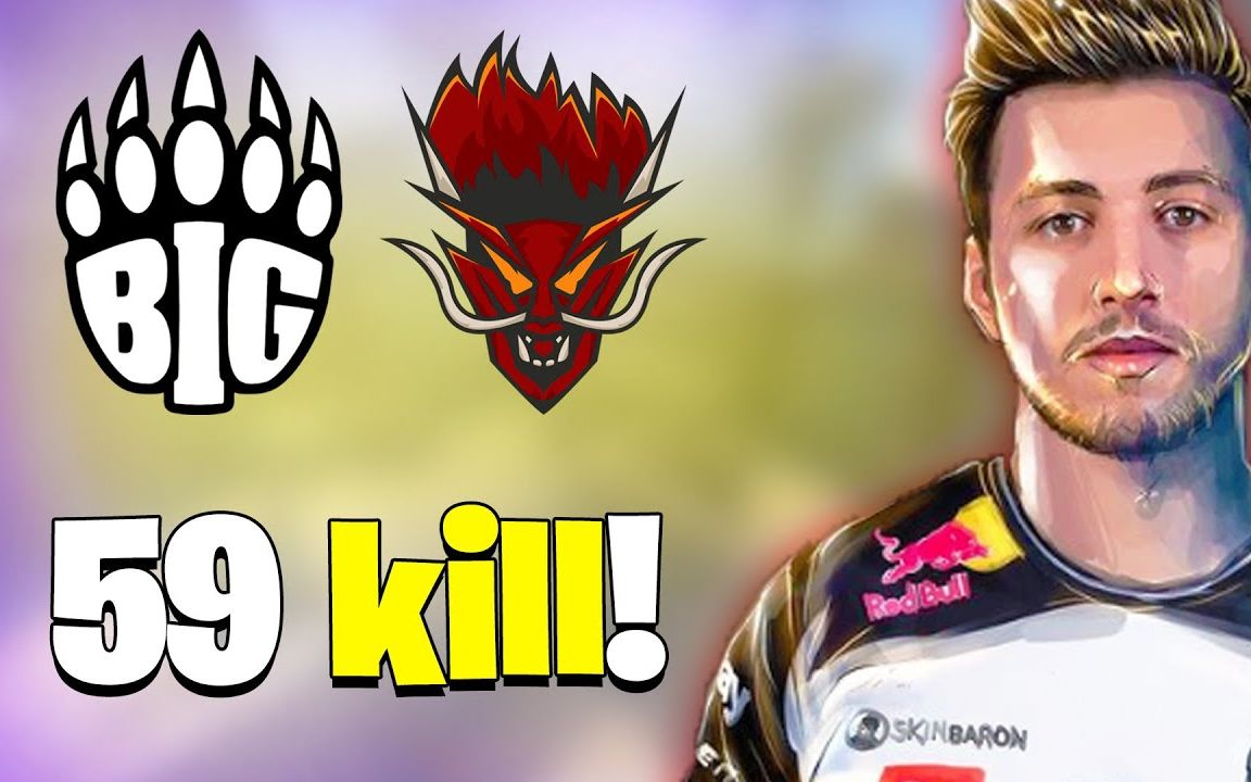 土耳其狠人xantares杀疯了 59 人头 - big vs sangal - bo3 en