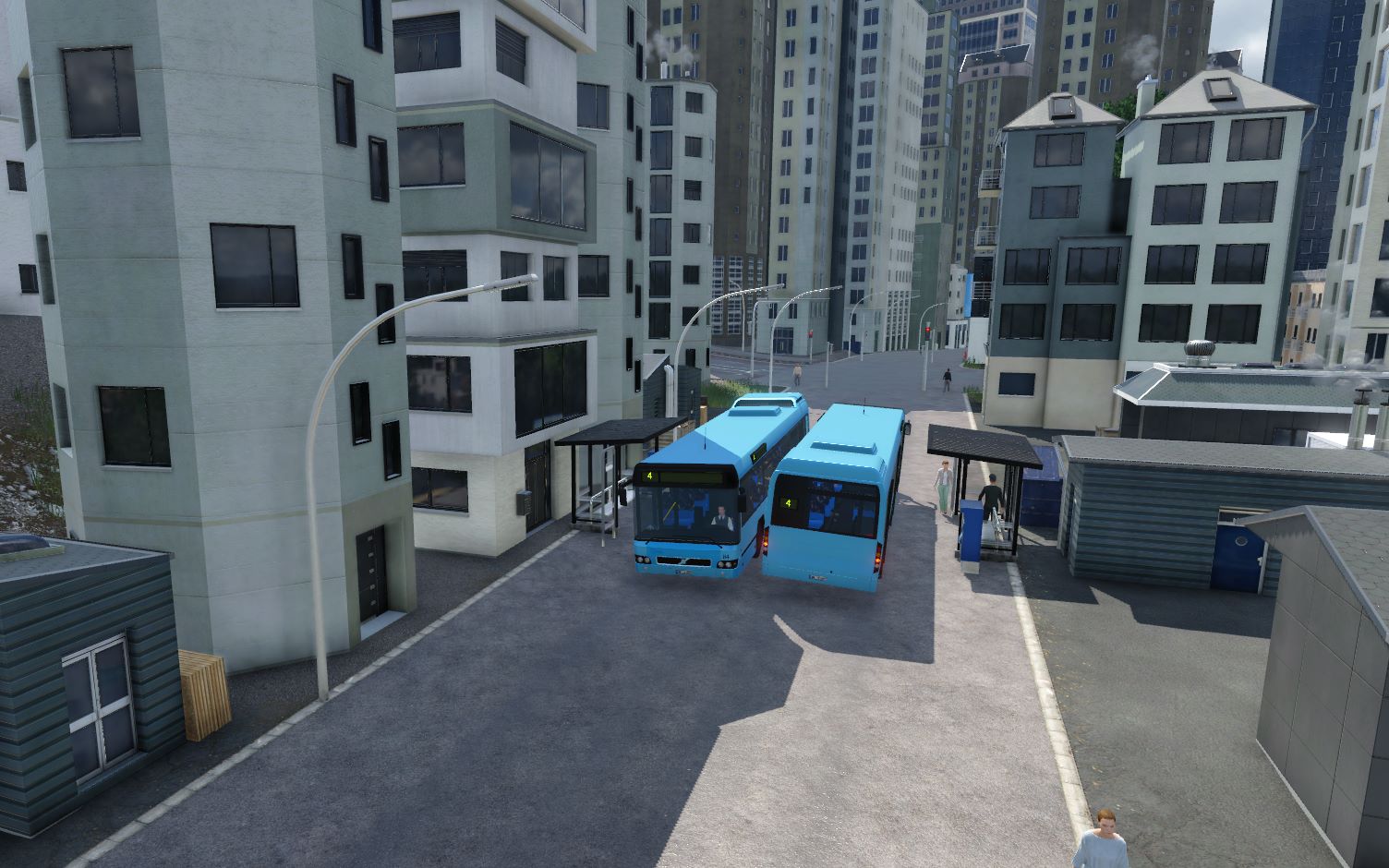 【狂热运输2】(完全自制)上海公交4路 王府井南—观海台