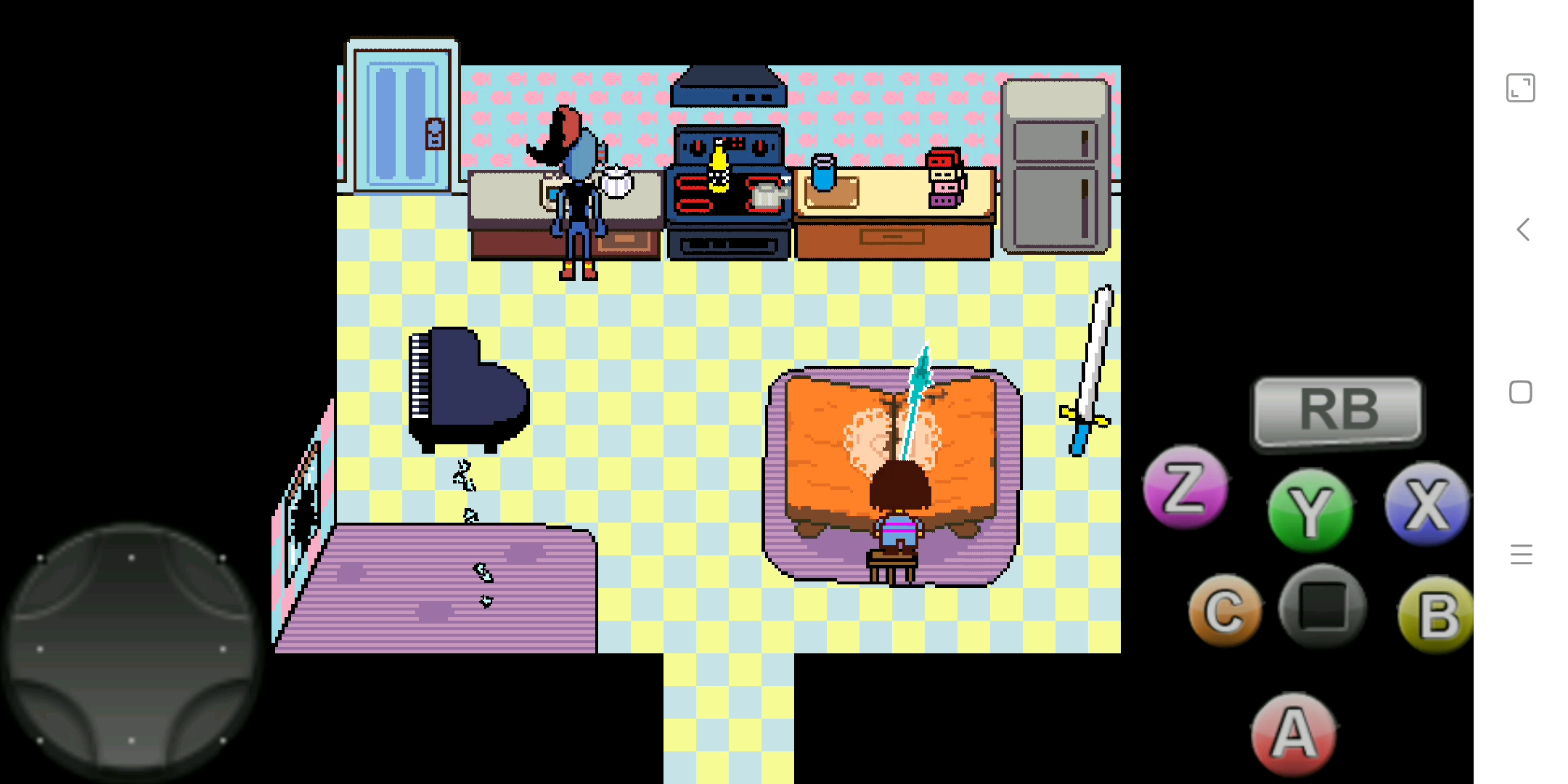 传说之下鱼姐厨房训练_哔哩哔哩 (゜-゜)つロ 干杯~-bilibili