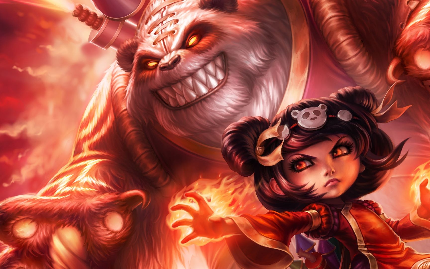 英雄联盟手游 日服 安妮 看见我的小熊了吗?_哔哩哔哩_bilibili