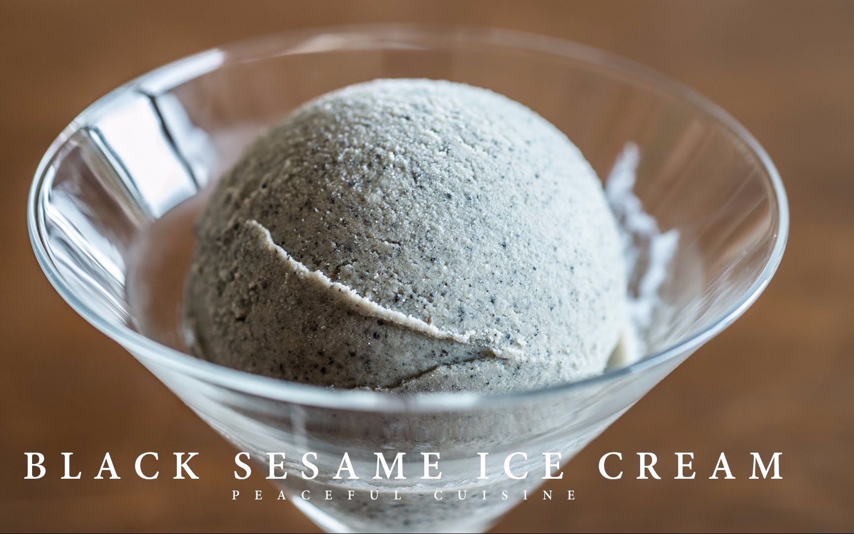 【中字】黑芝麻冰淇淋☆ 黒ごまアイスクリームの作り方