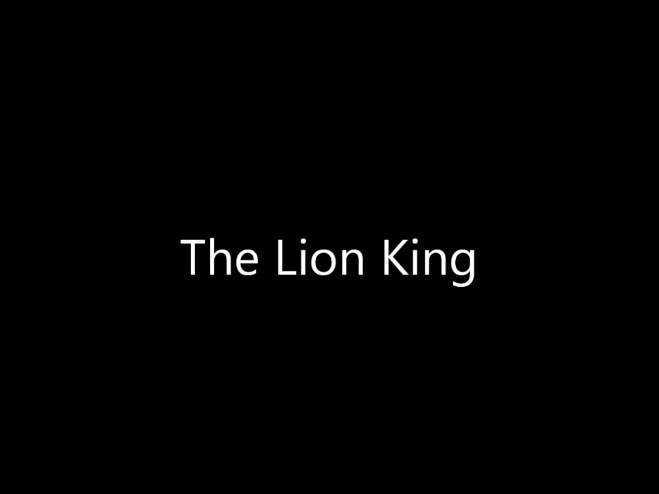 [图]【管乐】狮子王組曲 The Lion King