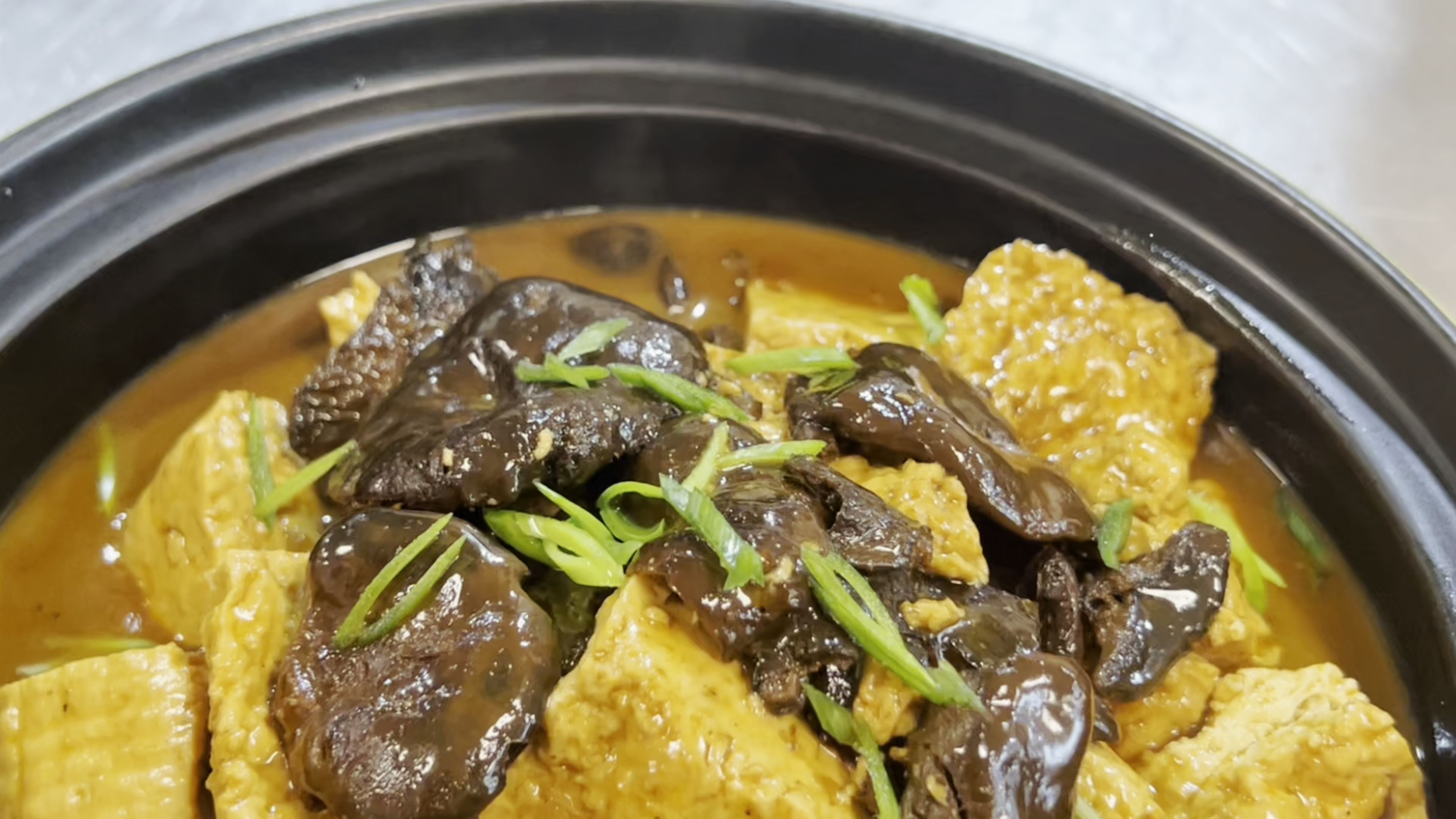 雁来蕈豆腐