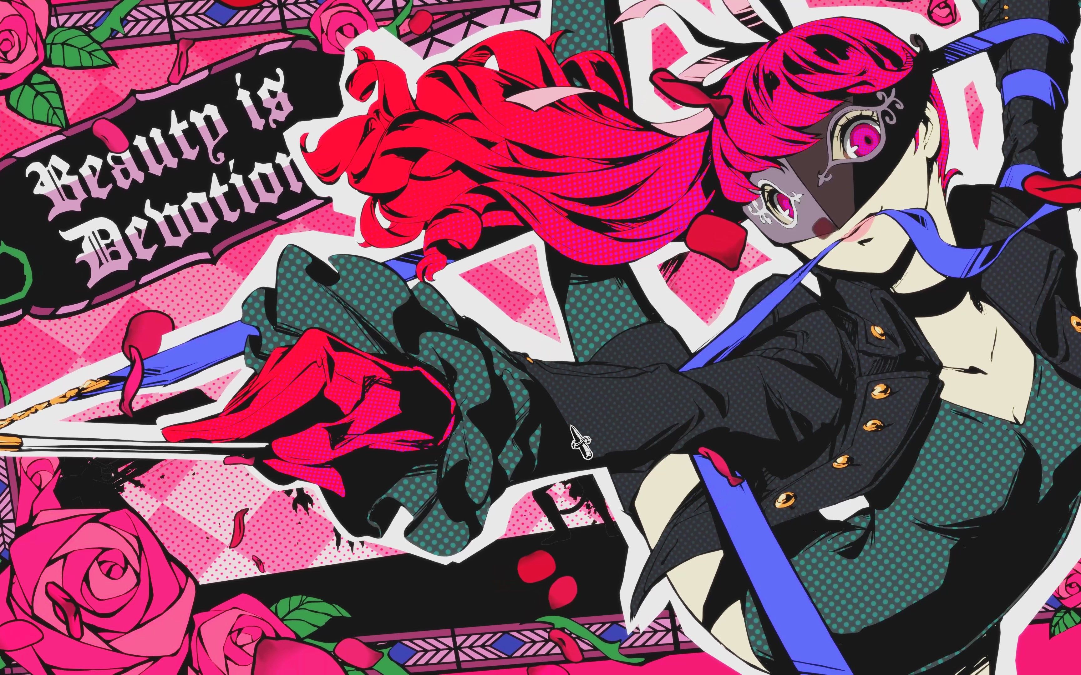 【p5r】我的霞姐嘿嘿我的霞姐~~吸溜