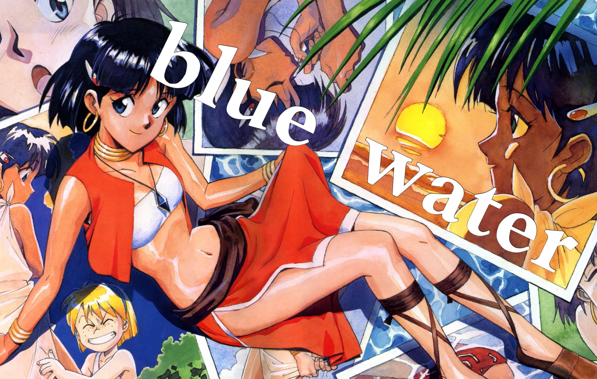 [图]【4K】《蓝宝石之谜》片头曲OP ブルーウォーター(Blue water)