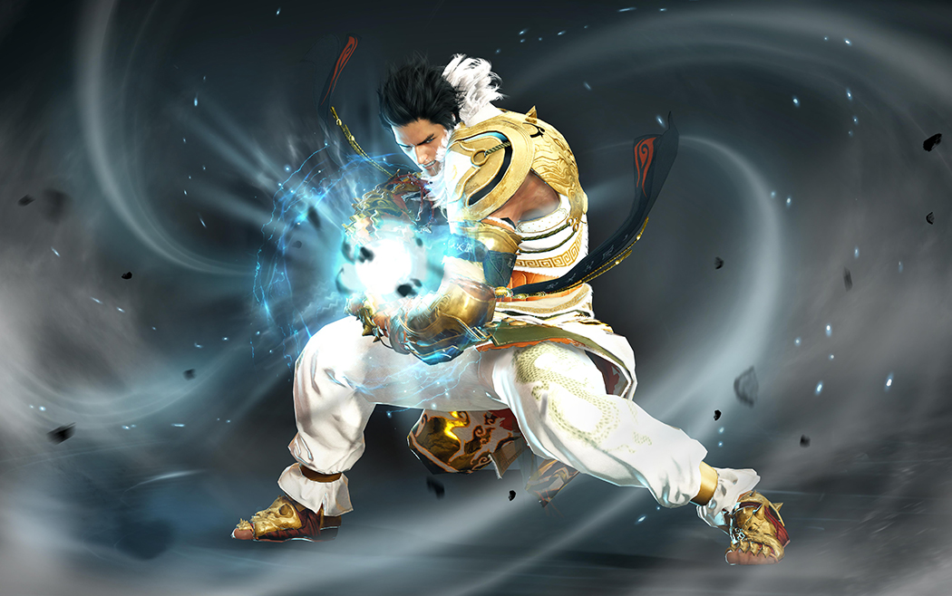 《黑色沙漠》男拳师pvp基础连招——入门