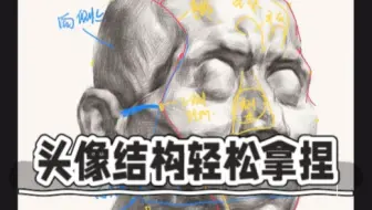 素描头像结构必经之路