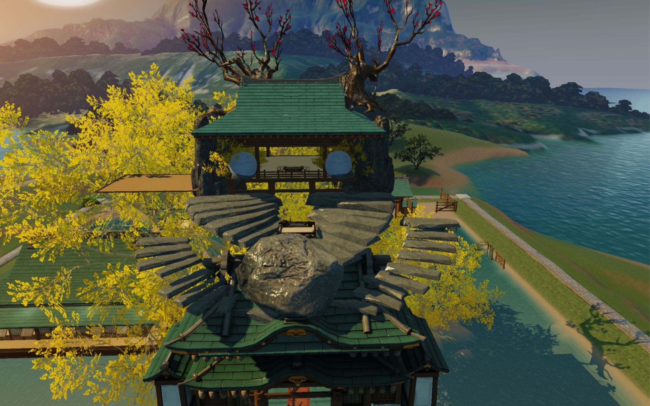 【一梦江湖家园装修】《一梦江湖》养老风景区