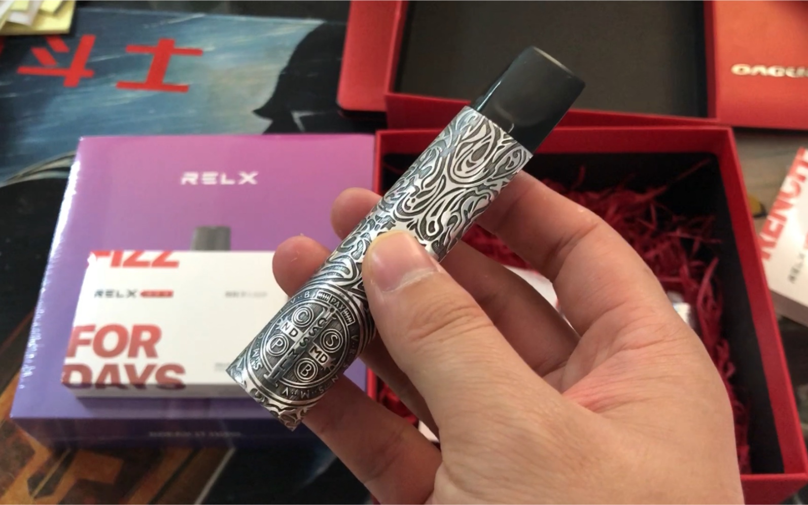 悦刻relx雕刻盔甲手工工作室出品