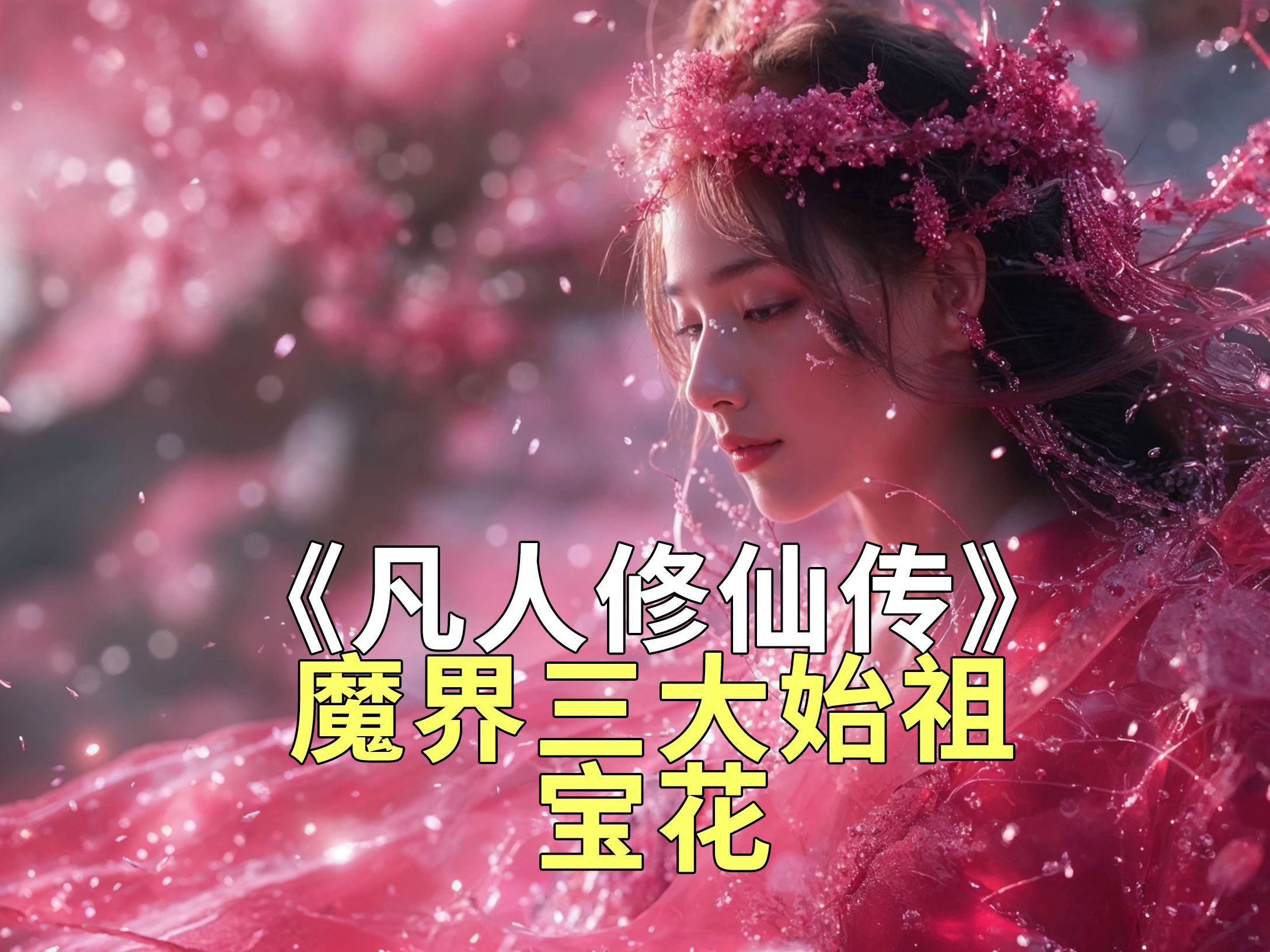 凡人修仙传 宝花始祖 魔界三大始祖 女版韩立哔哩哔哩bilibili