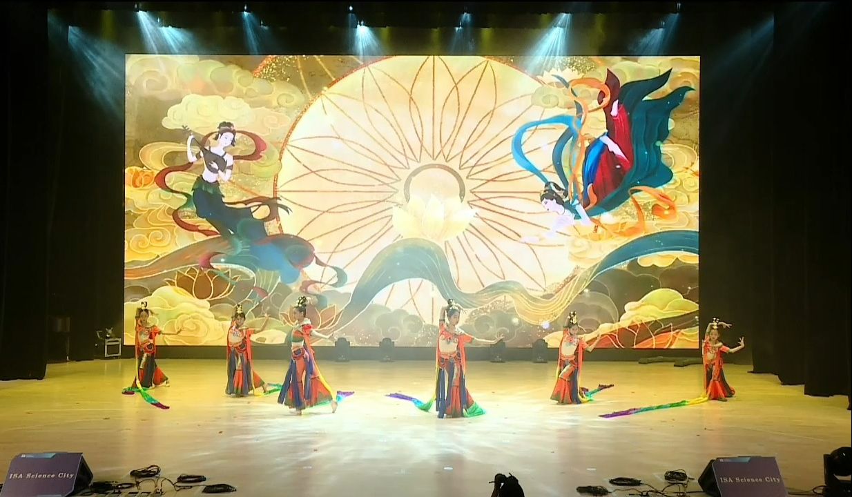 [图]【2023 ISA Festival爱莎日回顾】飞天乐舞-爱莎国际学苑 爱莎艺术团-古典舞舞蹈团