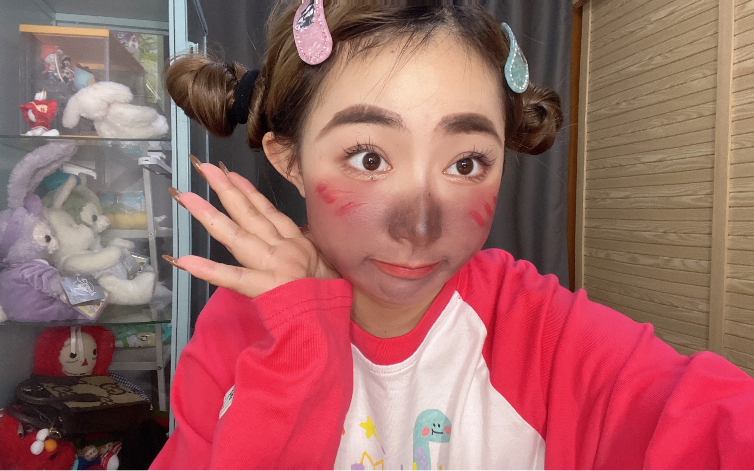 万圣节妆容之熊二仿妆 和我一起来捣蛋～_哔哩哔哩_bilibili