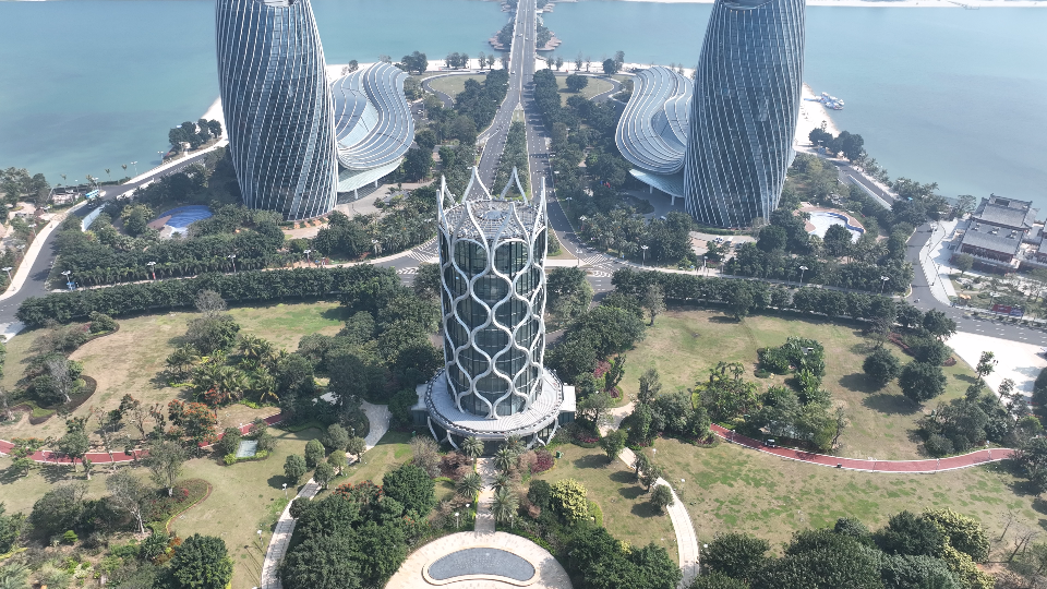 海花岛俯瞰图图片