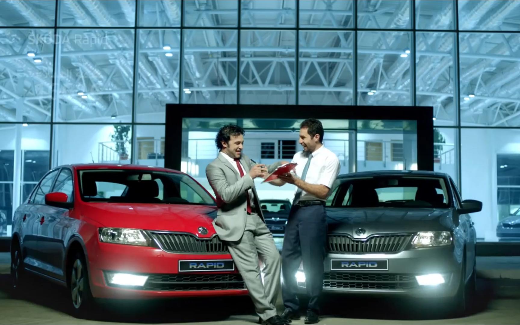 SKODA RAPID斯柯达昕锐国外广告哔哩哔哩bilibili