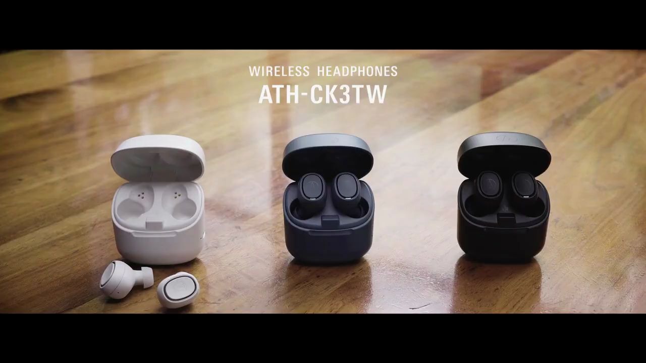 audiotechnica铁三角athck3tw蓝牙入耳运动触控真无线耳机广告