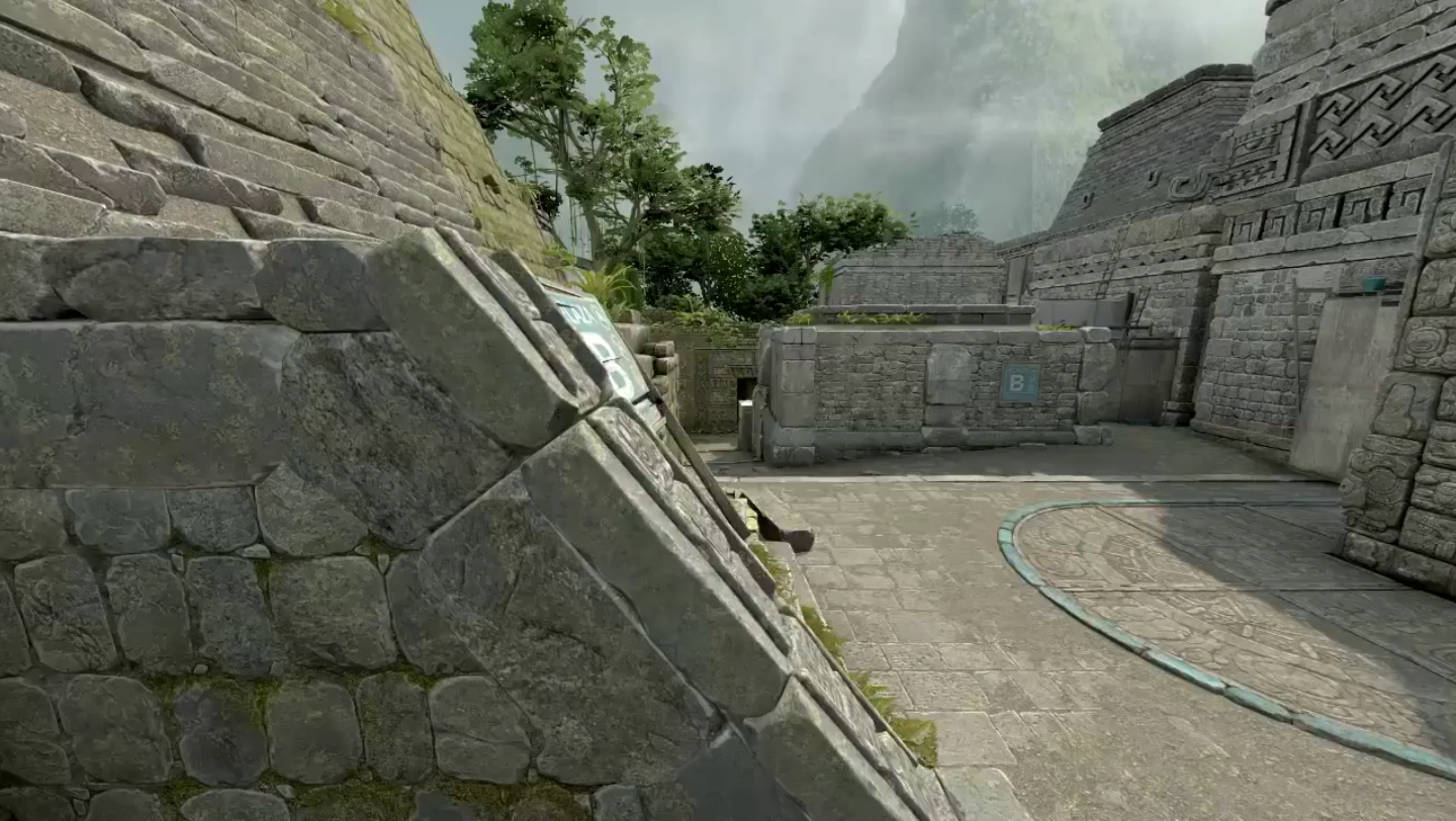 csgo远古遗迹,ak四杀拿下残局!