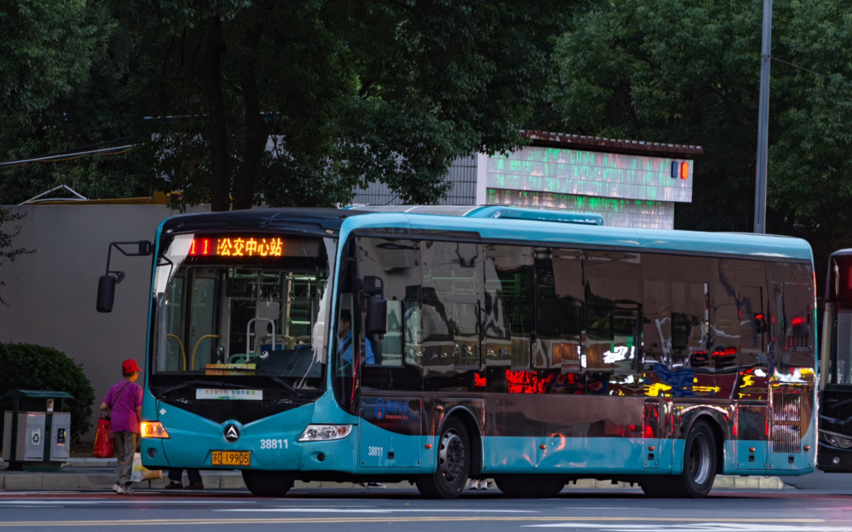 【云乘车】常州公交常隆ys6122ng1行走于11路