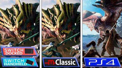 4k60帧 怪物猎人崛起demo Ns掌机模式vs Ns主机模式vs Mclassic倍线器vs Ps4版mhw 画质与帧数详细对比 哔哩哔哩 4k60帧 怪物猎人崛起demo Ns掌机模式vs Ns主机模式vs Mclassic倍线器vs Ps4版mhw 画质与帧数详细对比 哔哩哔哩