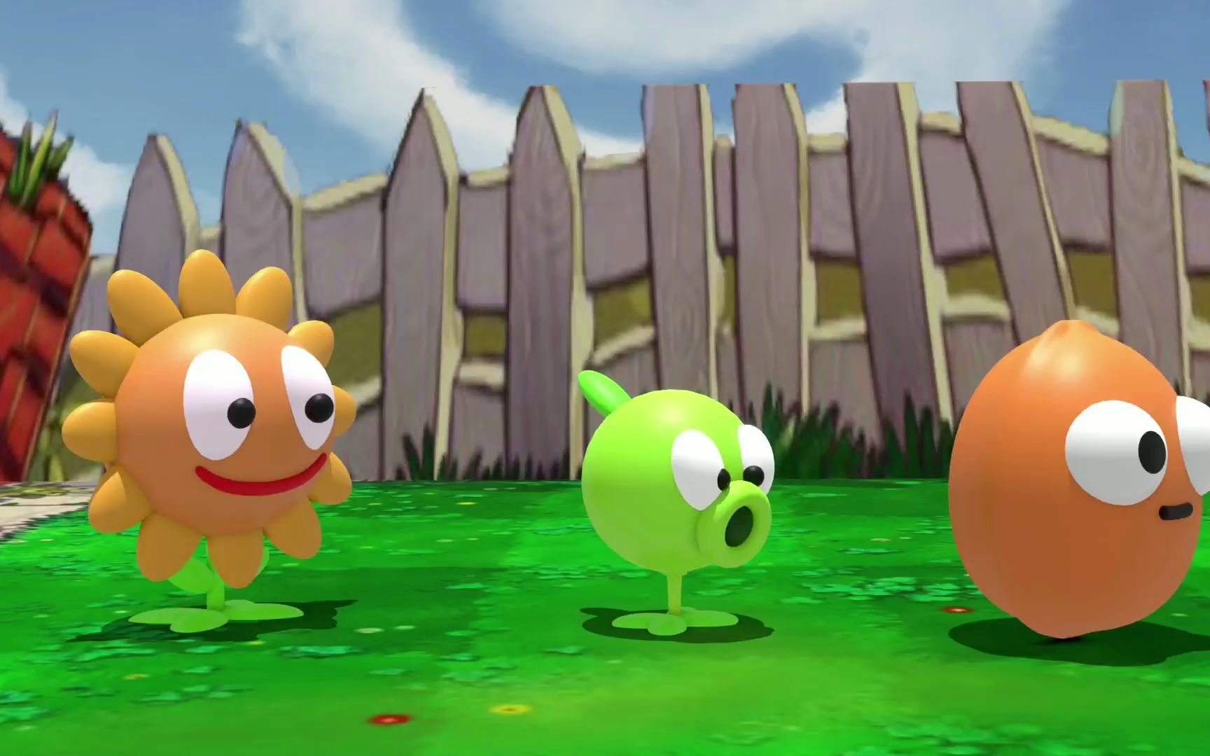僵尸变异退退退 打败坚果守护灵 :pvz植物大战僵尸游戏3d动画短片