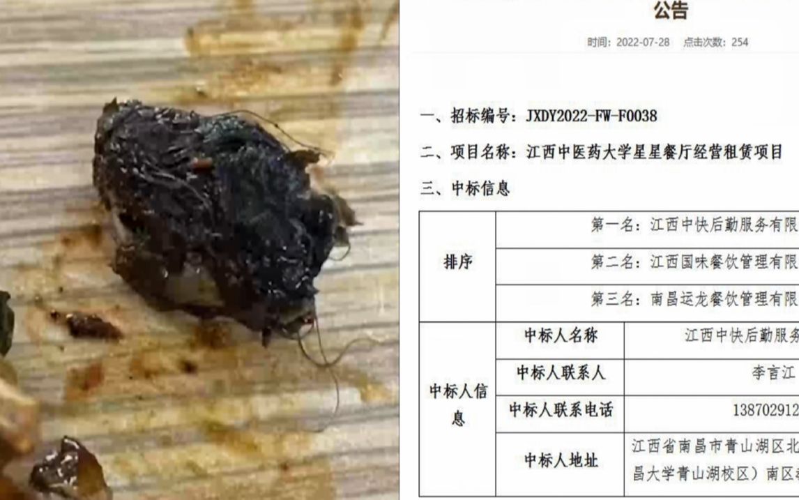 鼠头鸭脖涉事企业:母公司经营700多高校食堂,称规模直逼海底捞哔哩哔哩bilibili