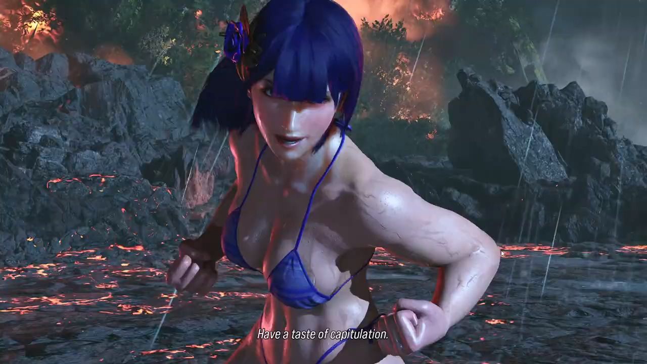 《铁拳8》豹王vs泳装丽奈