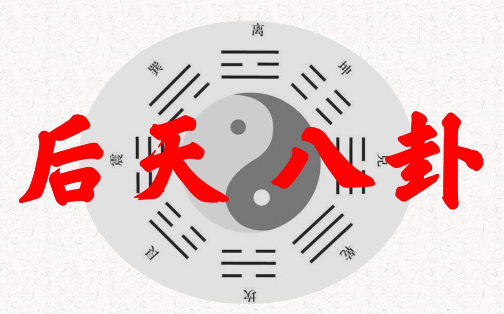 周易后天八卦八卦每卦3爻八卦图三维立体包罗万象