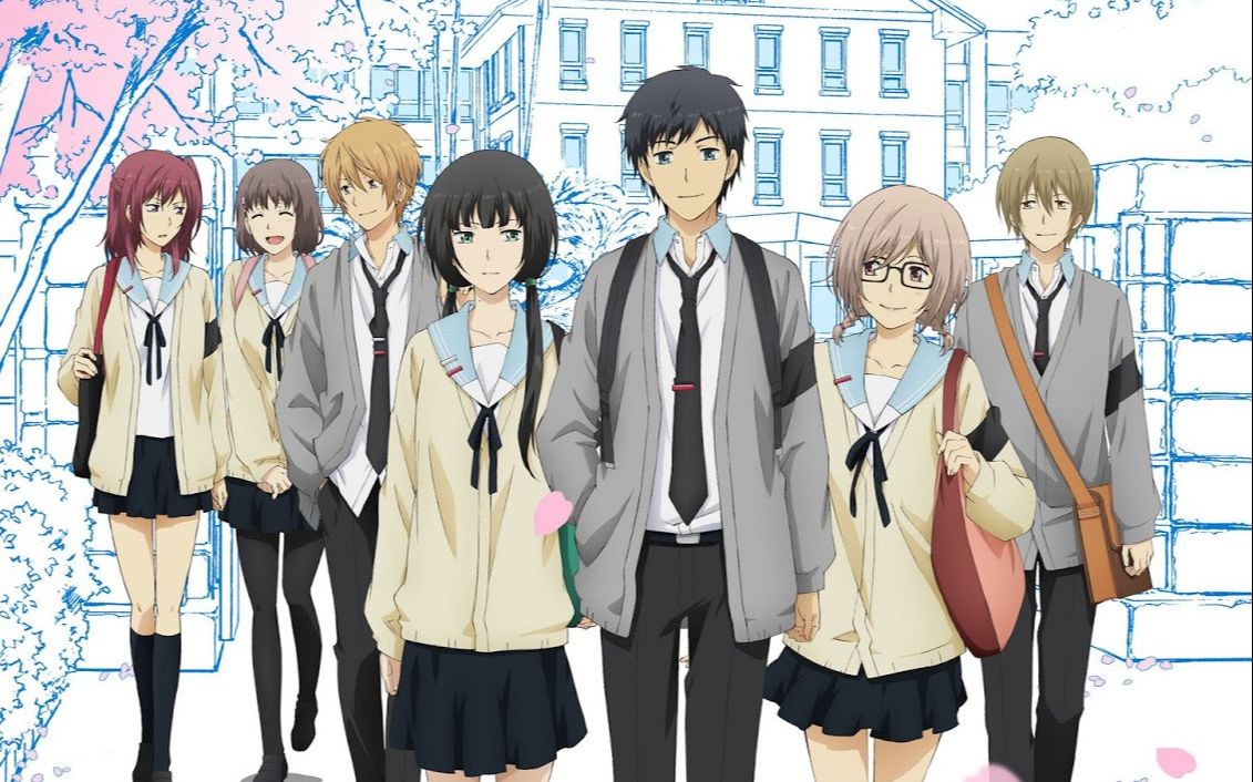 【收藏向/高画质】动漫《ReLIFE 重返17岁》(全)OP+NCED+PV+CM+Menu+特典哔哩哔哩bilibili