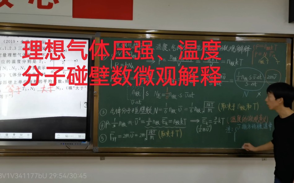 6.理想气体压强、温度、气体分子碰壁数的微观解释哔哩哔哩bilibili